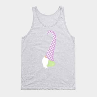 Cute Gnome, Little Gnome, Garden Gnome, Hat, Beard Tank Top